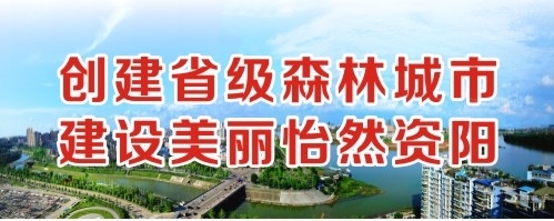 操骚网站创建省级森林城市 建设美丽怡然资阳